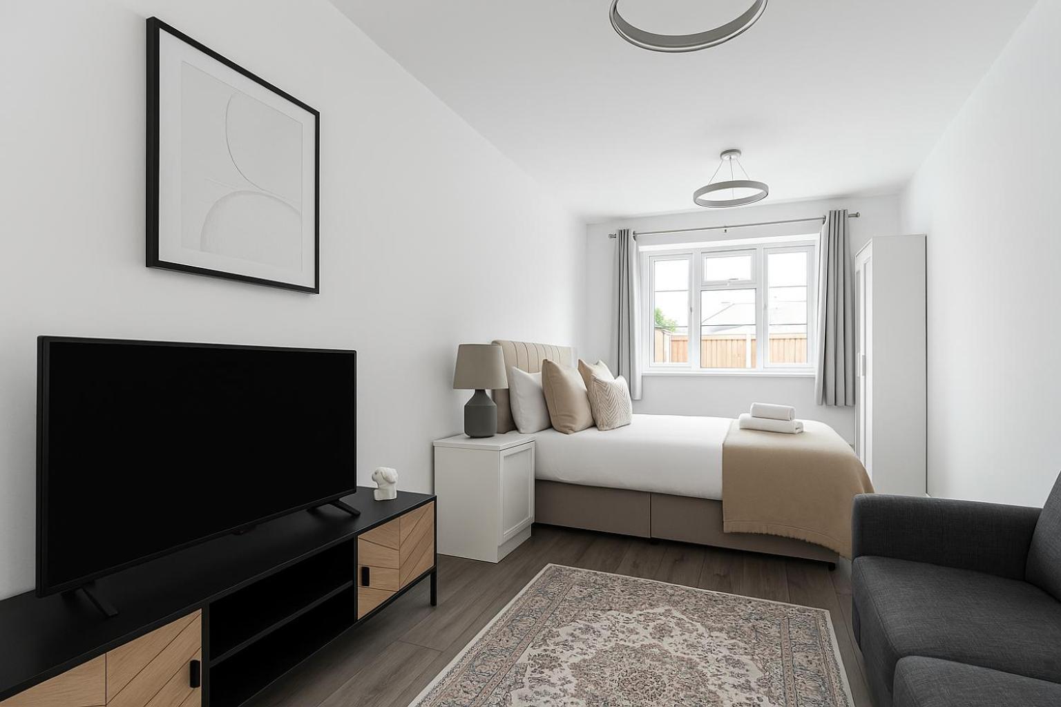 Bright Private Rooms - Peaceful Morden Location Londres Extérieur photo